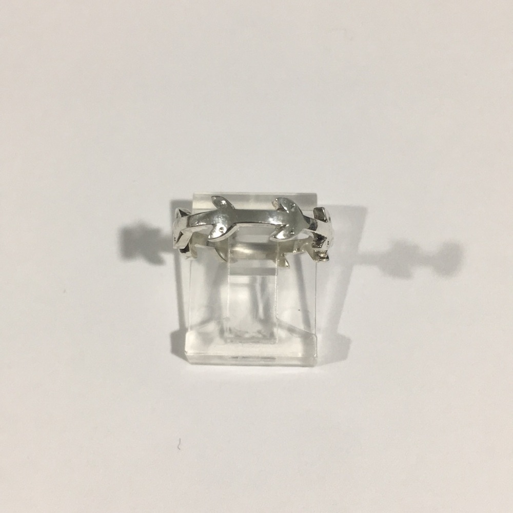 Silver 925 Arrow Design Ring Band